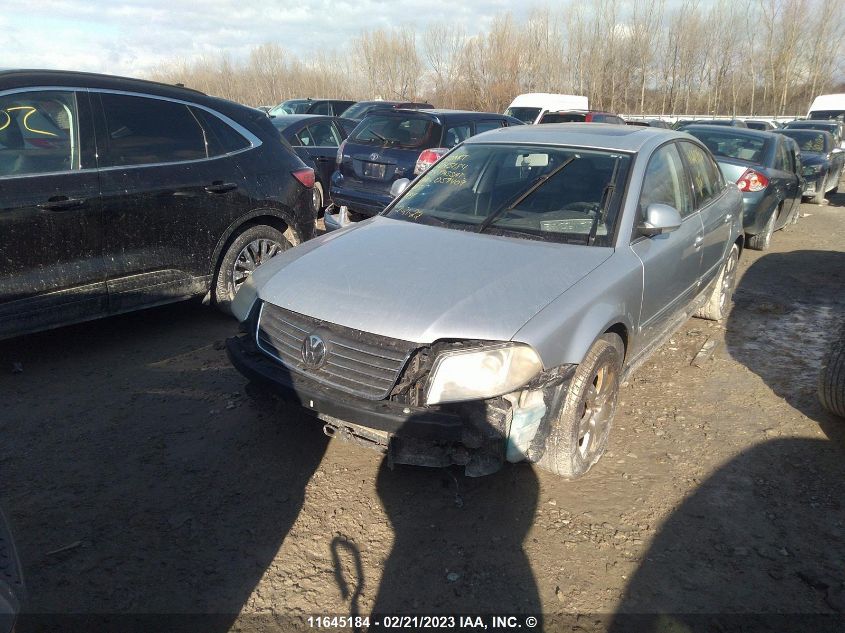 2005 Volkswagen Passat Gls Tdi VIN: WVWAE63B25P059409 Lot: 11645184