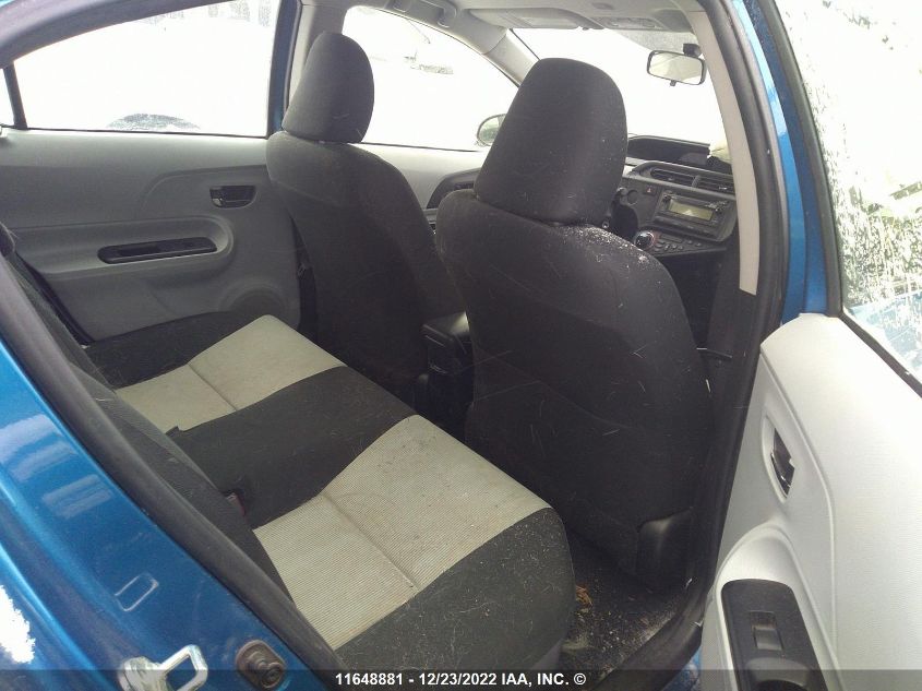 2014 Toyota Prius C VIN: JTDKDTB32E1573408 Lot: 11648881