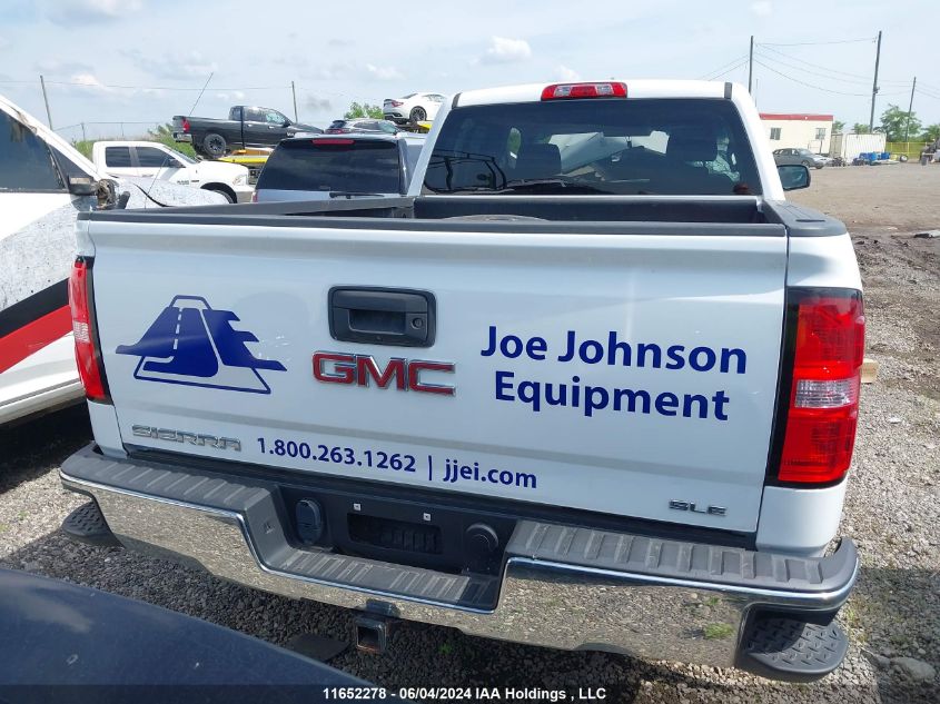 2018 GMC Sierra K1500 Sle VIN: 3GTU2MEC6JG134238 Lot: 11652278