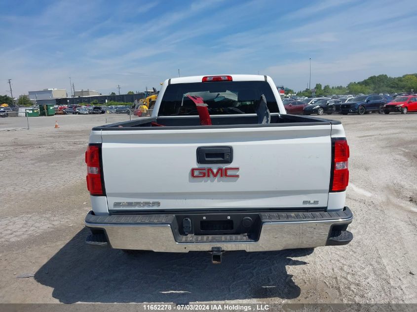 2018 GMC Sierra K1500 Sle VIN: 3GTU2MEC6JG134238 Lot: 11652278