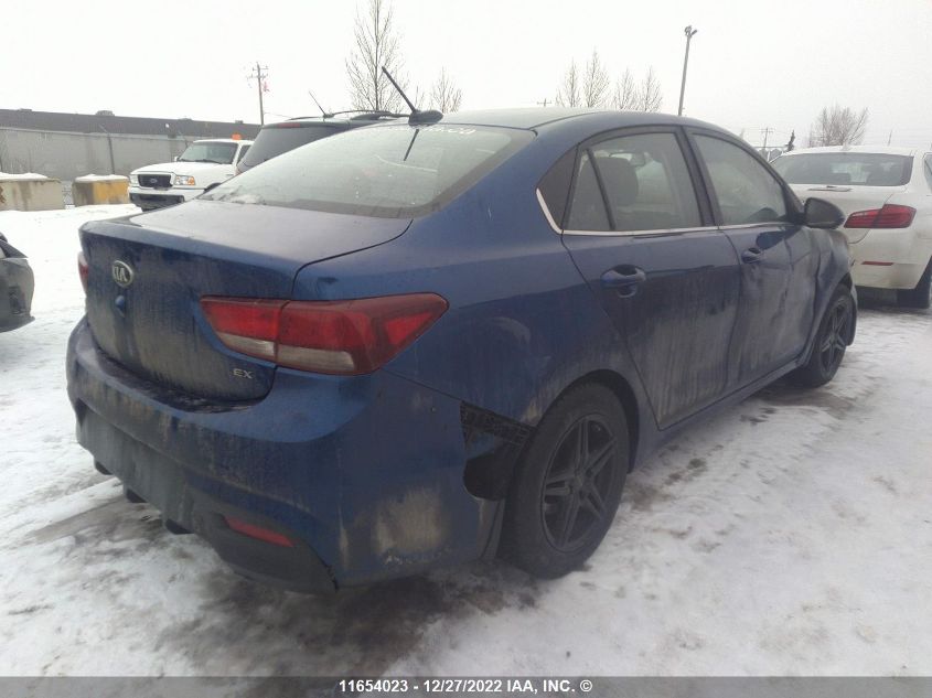 2018 Kia Rio Ex VIN: 3KPA34AB6JE126228 Lot: 11654023