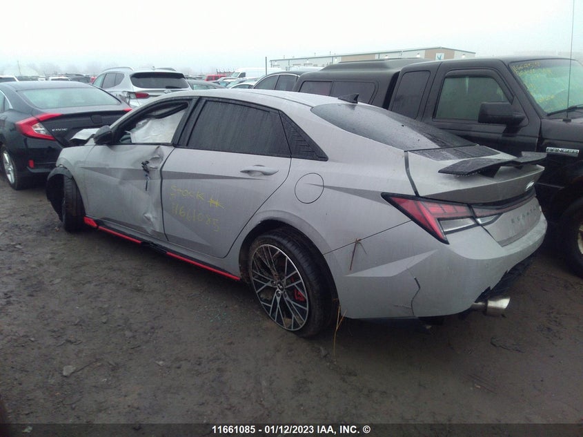 2022 Hyundai Elantra N VIN: KMHLW4AK8NU006403 Lot: 11661085