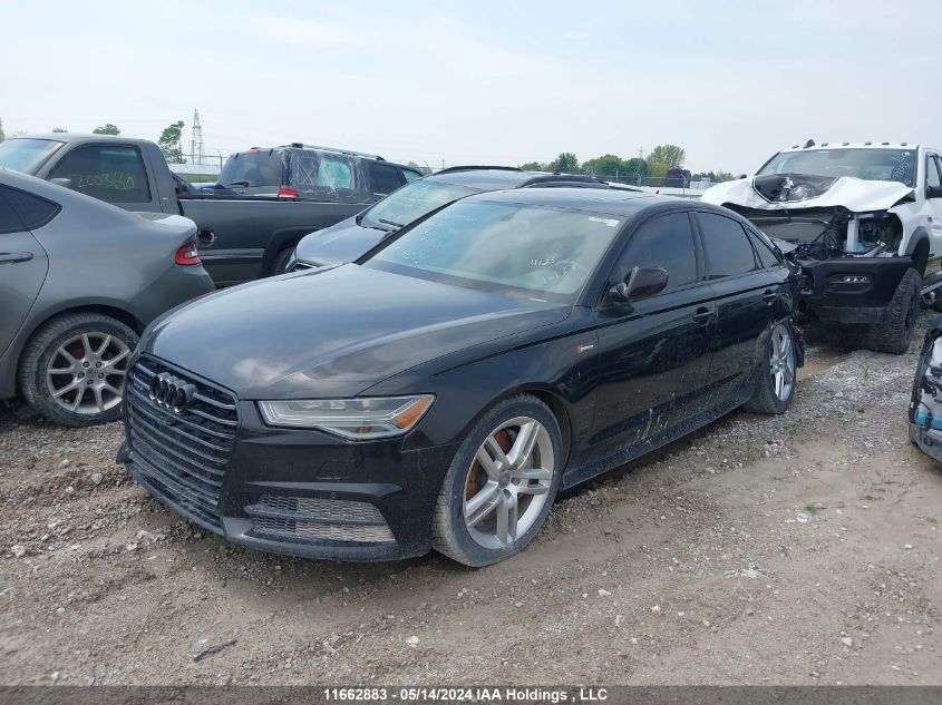 2016 Audi A6 Premium Plus VIN: WAUFGAFC5GN061660 Lot: 11662883