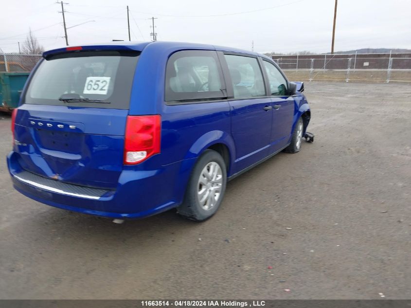 2019 Dodge Grand Caravan Se VIN: 2C4RDGBG4KR555833 Lot: 39240100