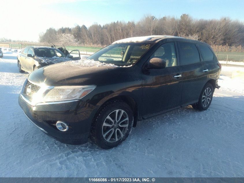 2014 Nissan Pathfinder S/Sv/Sl/Platinum VIN: 5N1AR2MNXEC635269 Lot: 47581524