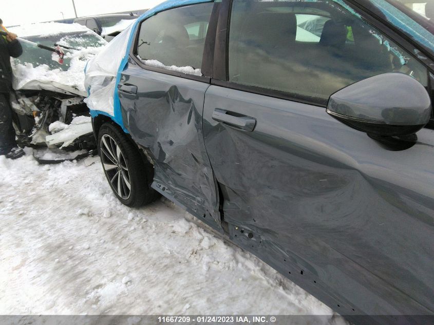 2022 Polestar 2 VIN: LPSED3KA2NL050043 Lot: 11667209