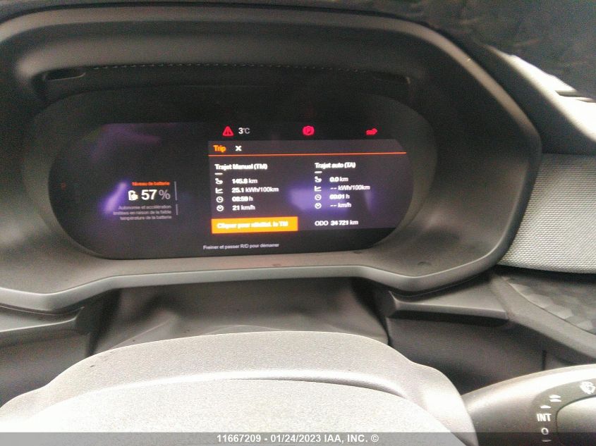 2022 Polestar 2 VIN: LPSED3KA2NL050043 Lot: 11667209