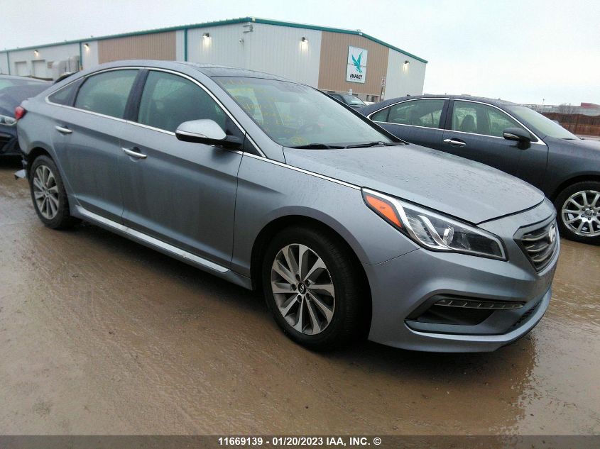 2015 Hyundai Sonata Sport/Limited VIN: 5NPE34AF9FH080014 Lot: 11669139