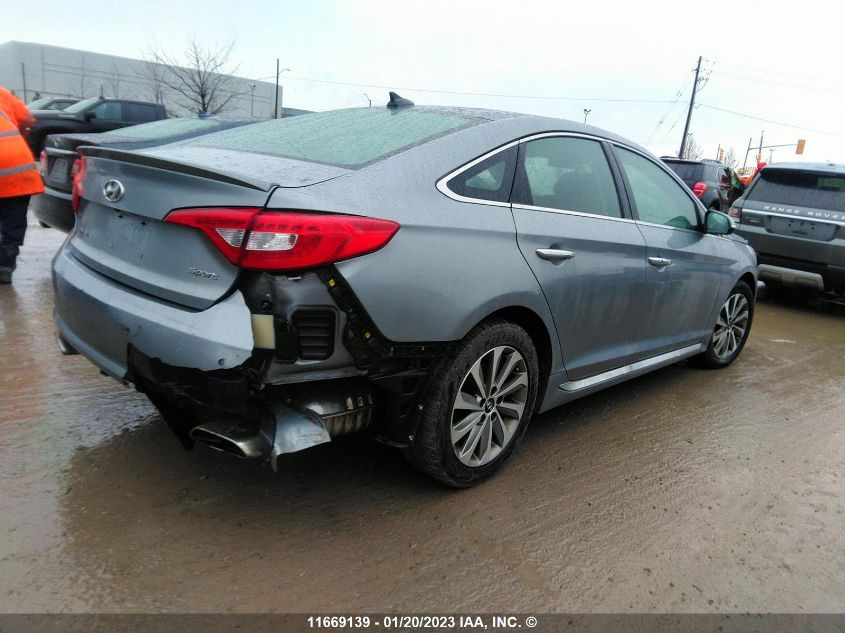 2015 Hyundai Sonata Sport/Limited VIN: 5NPE34AF9FH080014 Lot: 11669139