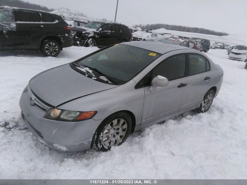 2010 Honda Civic Dx VIN: 2HGFA1F25AH033855 Lot: 11671324