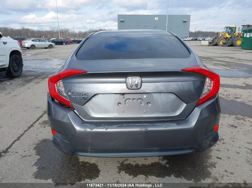 2016 Honda Civic Ex VIN: 2HGFC2F71GH002235 Lot: 11673421