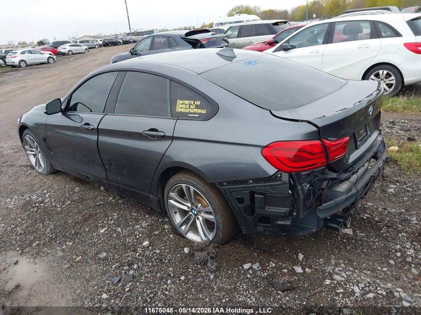 Vin: wba4j3c59jbl04180, lot: 1981733, bmw 430xi gran coupe 20183