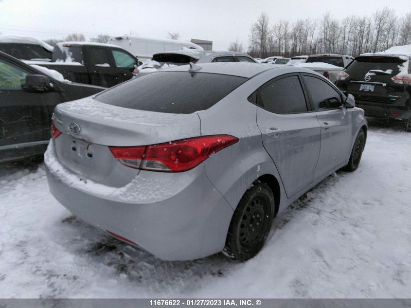 2012 Hyundai Elantra VIN: 5NPDH4AE0CH063814 Lot: 11676622