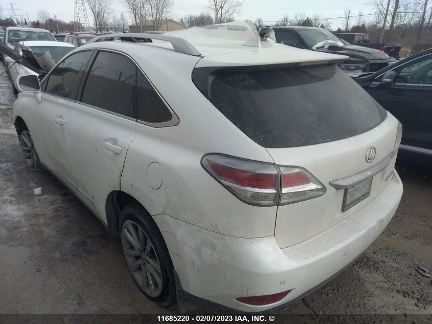 2015 Lexus Rx 350/Base/F Sport VIN: 2T2BK1BA7FC327584 Lot: 11685220