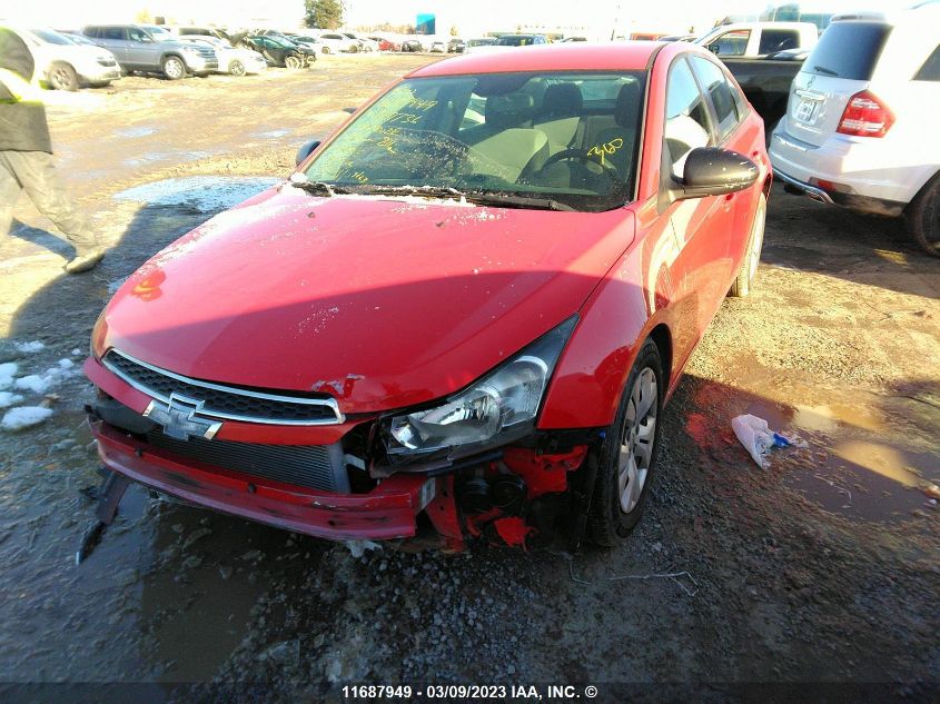 2014 Chevrolet Cruze Ls VIN: 1G1PL5SH7E7147736 Lot: 50174924