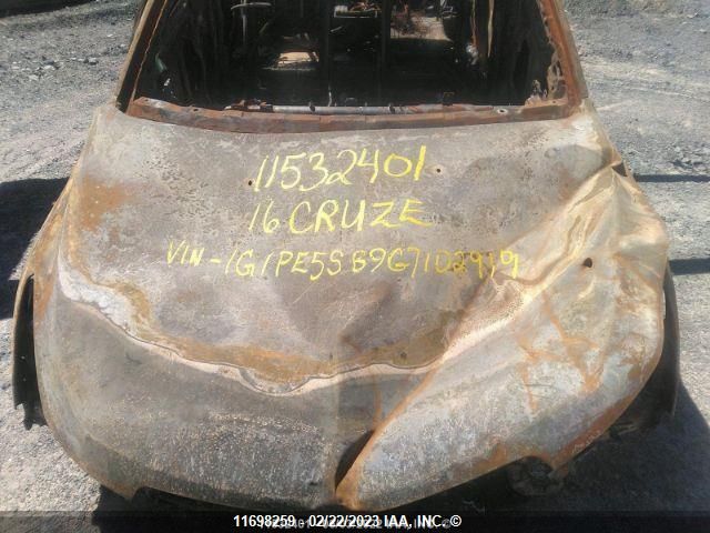 2016 Chevrolet Cruze Limited Lt VIN: 1G1PE5SB9G7102919 Lot: 11698259