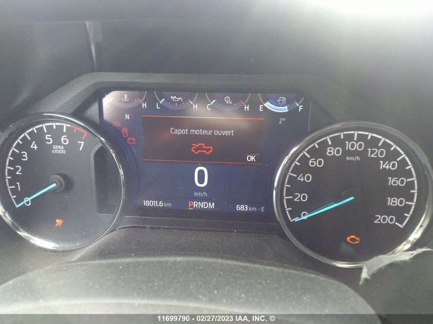 2022 Ford F150 Supercrew VIN: 1FTFW1E89NFC01610 Lot: 11699790