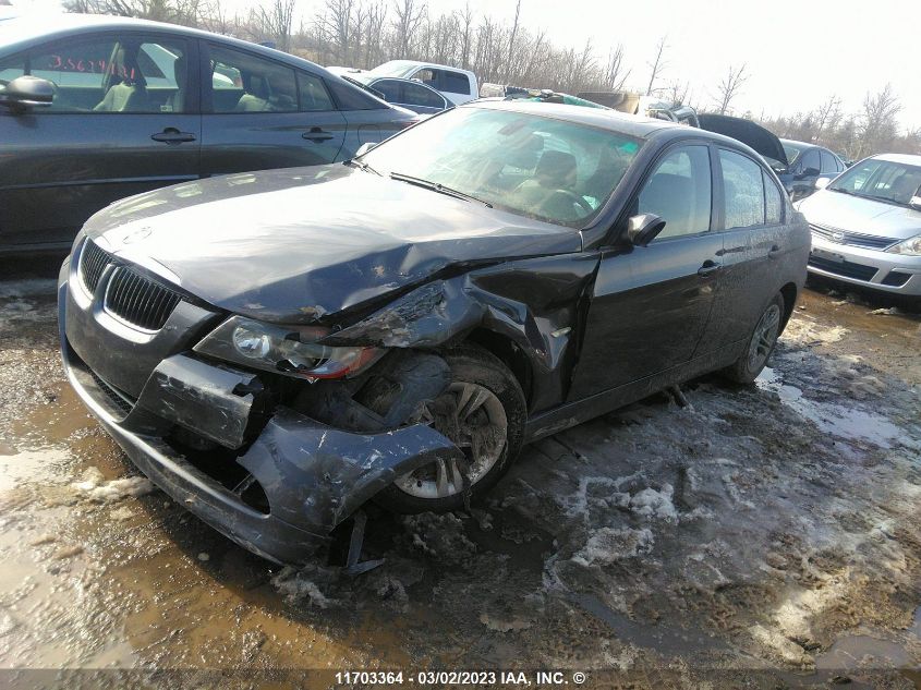 2008 BMW 328 Xi VIN: WBAVC93578K044020 Lot: 11703364