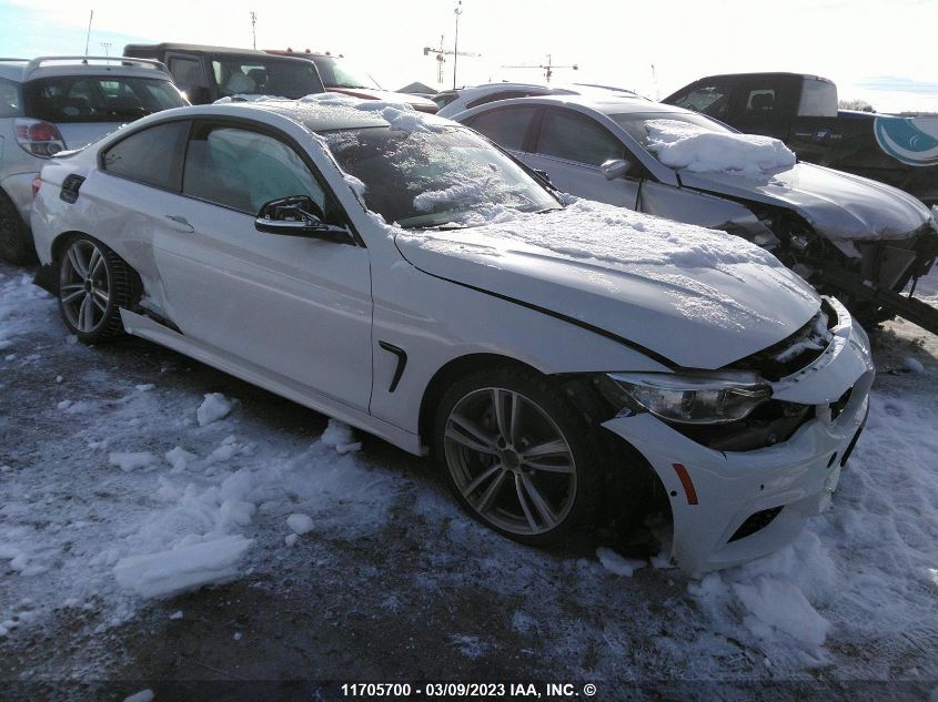 2015 BMW 435 Xi VIN: WBA3R5C59FK372521 Lot: 11705700