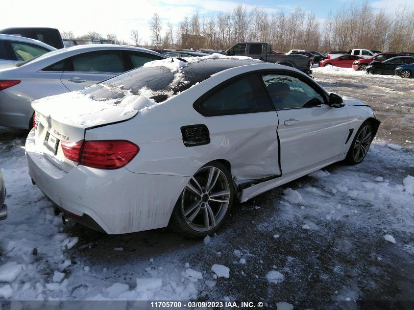 2015 BMW 435 Xi VIN: WBA3R5C59FK372521 Lot: 11705700