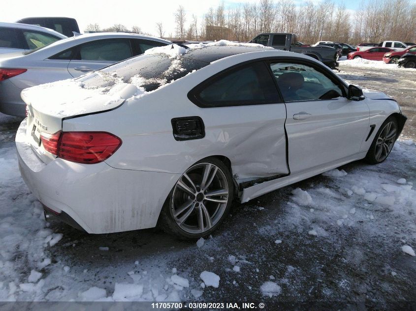 2015 BMW 435 Xi VIN: WBA3R5C59FK372521 Lot: 11705700