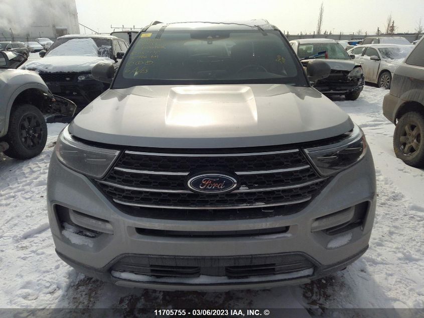 2020 Ford Explorer Xlt VIN: 1FMSK8DH7LGB57775 Lot: 11705755