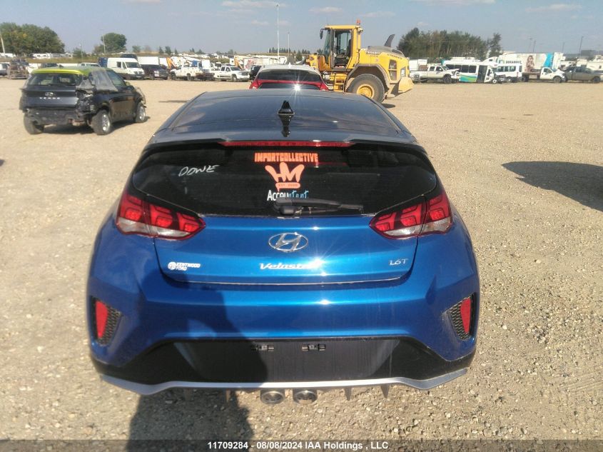 2020 Hyundai Veloster Turbo/Turbo R-Spec/Turbo VIN: KMHTH6AB0LU023764 Lot: 11709284