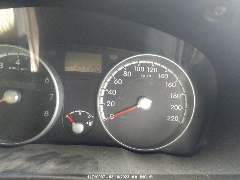 2010 Hyundai Accent Gls VIN: KMHCN4BC8AU509921 Lot: 11710007