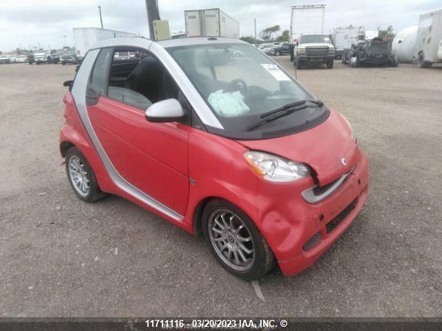 2011 Smart Fortwo Passion VIN: WMEEK3BA8BK454349 Lot: 11711116