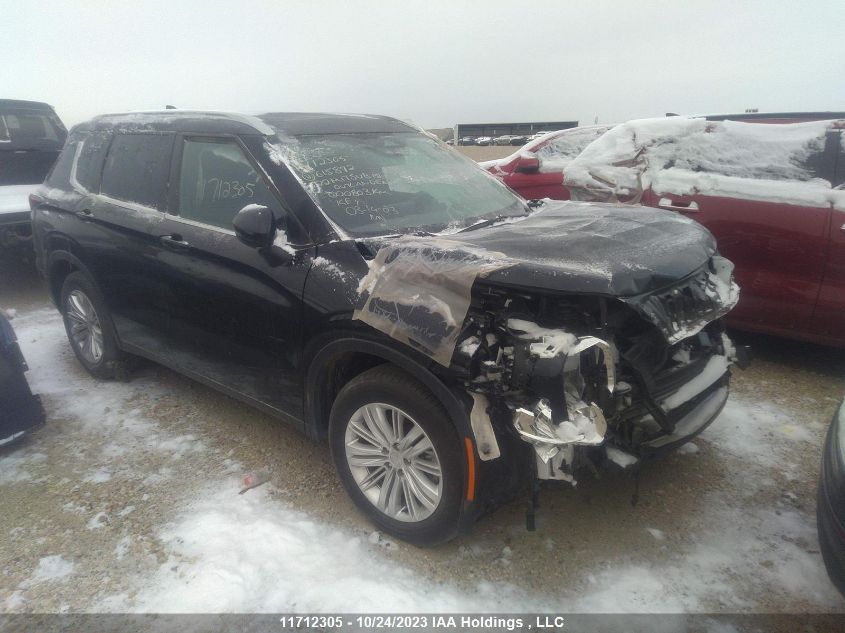 2022 Mitsubishi Outlander Se/Black Edition VIN: JA4J4UA80NZ615892 Lot: 11712305