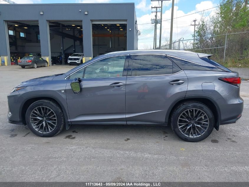 2020 Lexus Rx 350 F-Sport VIN: 2T2YZMDAXLC254386 Lot: 11713643