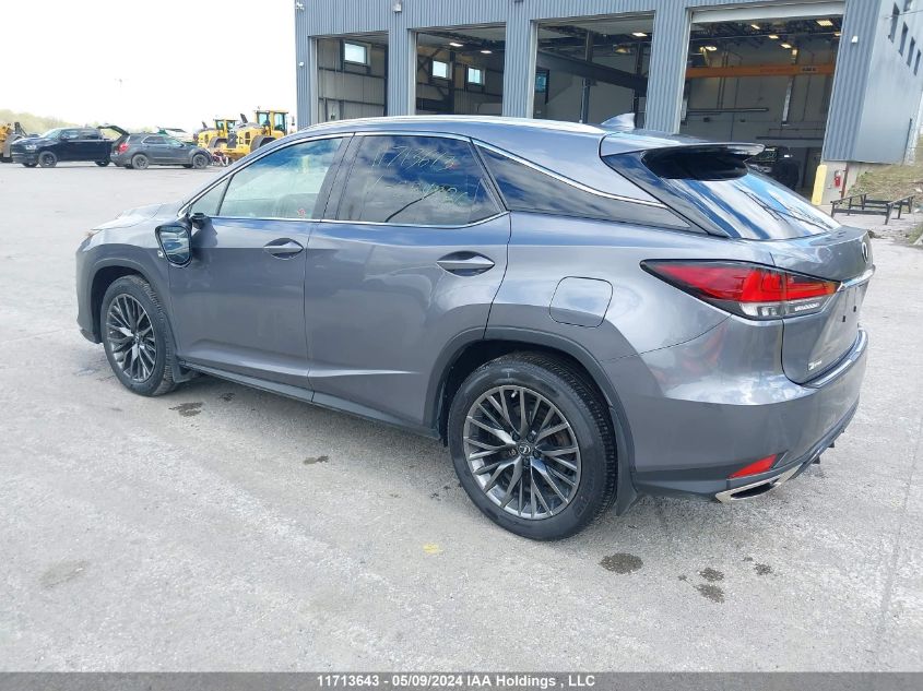 2020 Lexus Rx 350 F-Sport VIN: 2T2YZMDAXLC254386 Lot: 11713643