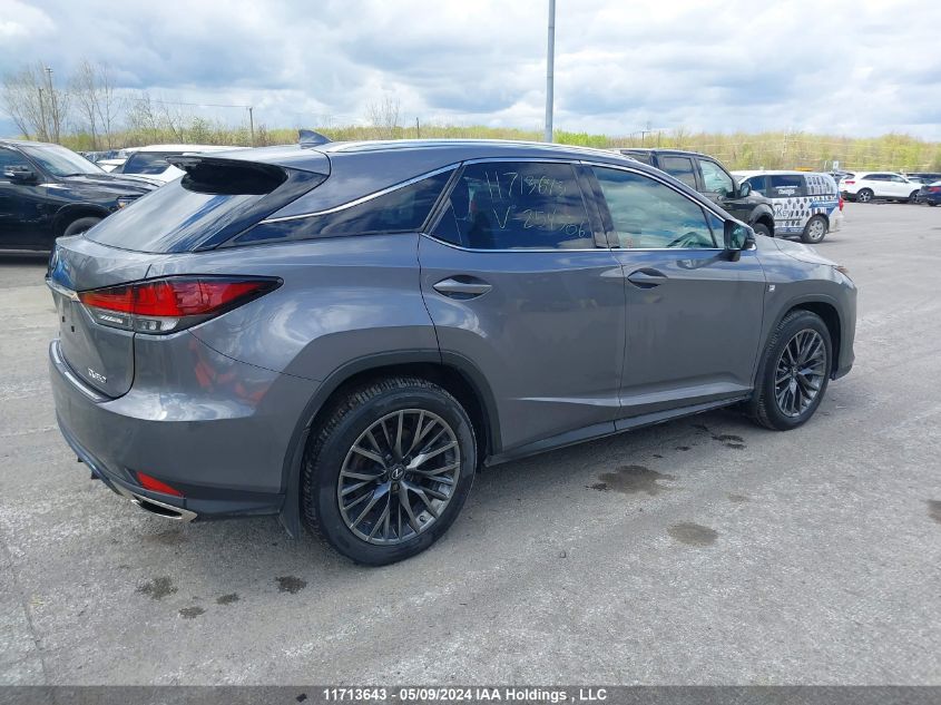 2020 Lexus Rx 350 F-Sport VIN: 2T2YZMDAXLC254386 Lot: 11713643