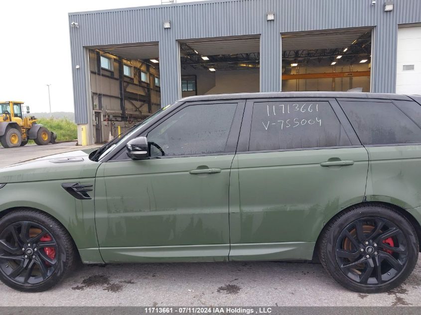 2021 Land Rover Range Rover Sport Autobiography VIN: SALWV4RY5MA755004 Lot: 11713661