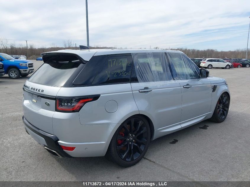 2022 Land Rover Range Rover Sport Hst VIN: SALWS2RU7NA233003 Lot: 11713672