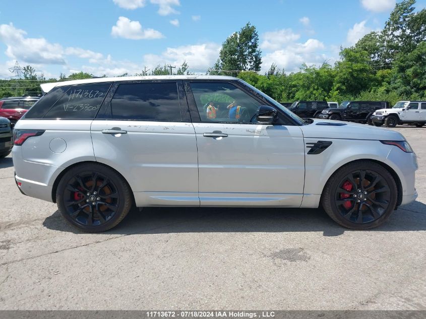 2022 Land Rover Range Rover Sport Hst VIN: SALWS2RU7NA233003 Lot: 11713672