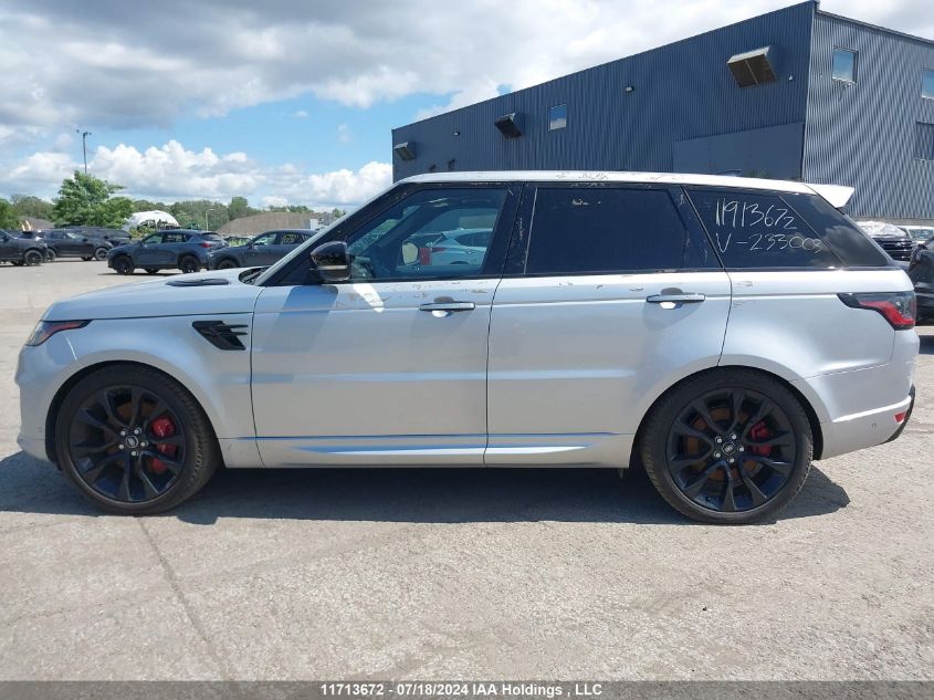 2022 Land Rover Range Rover Sport Hst VIN: SALWS2RU7NA233003 Lot: 11713672