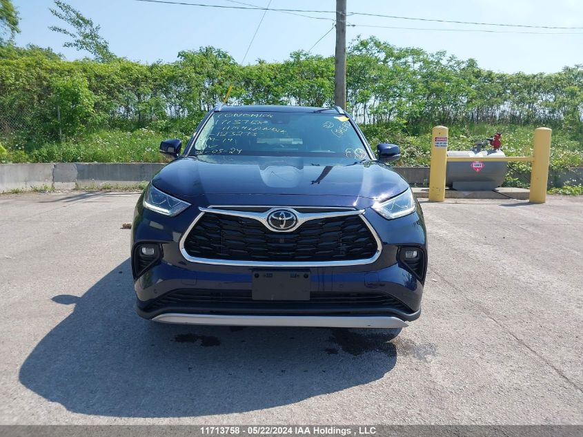 2021 Toyota Highlander Platinum VIN: 5TDFZRBH9MS123273 Lot: 11713758