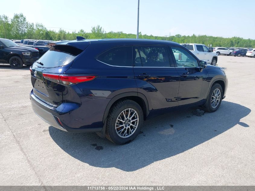 2021 Toyota Highlander Platinum VIN: 5TDFZRBH9MS123273 Lot: 11713758