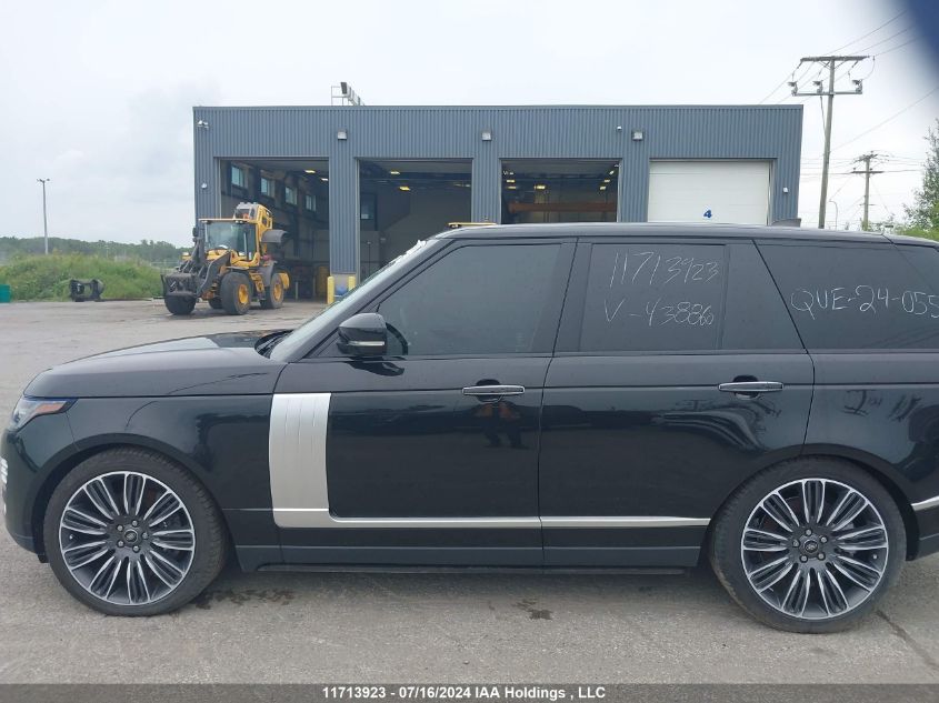 2021 Land Rover Range Rover Autobiography VIN: SALGV2SE6MA438860 Lot: 11713923