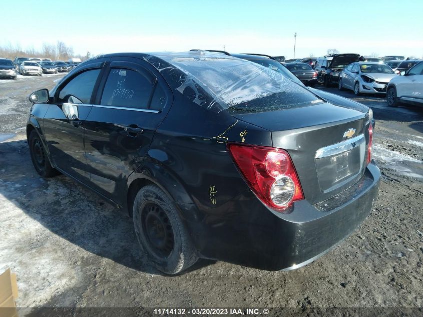 2015 Chevrolet Sonic Lt VIN: 1G1JC5SH7F4174296 Lot: 11714132