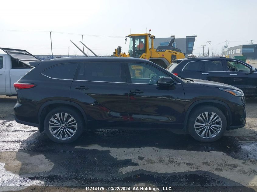 2021 Toyota Highlander Platinum VIN: 5TDFZRBH7MS147491 Lot: 11714175