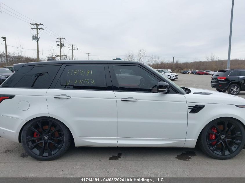 2021 Land Rover Range Rover Sport Hst VIN: SALWS2RU0MA771153 Lot: 11714191