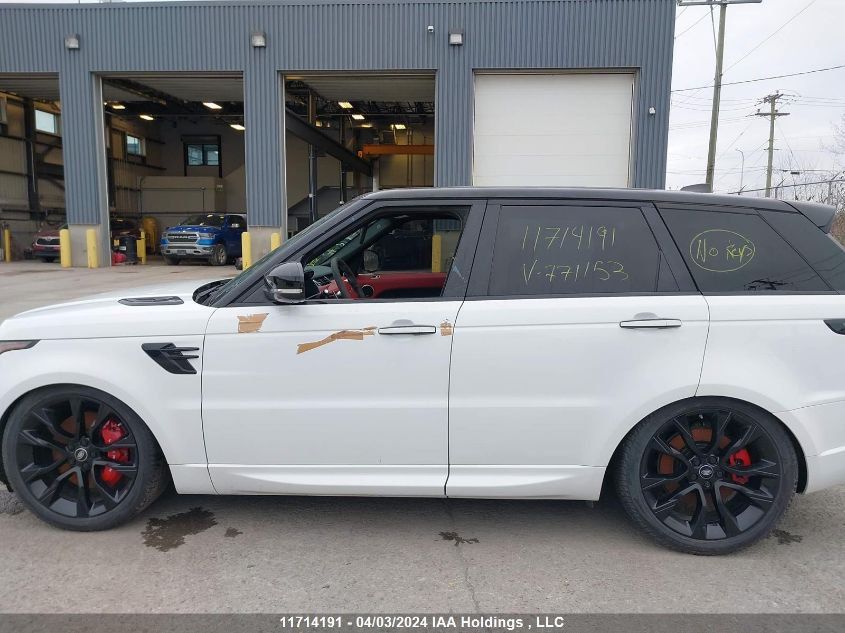 2021 Land Rover Range Rover Sport Hst VIN: SALWS2RU0MA771153 Lot: 11714191