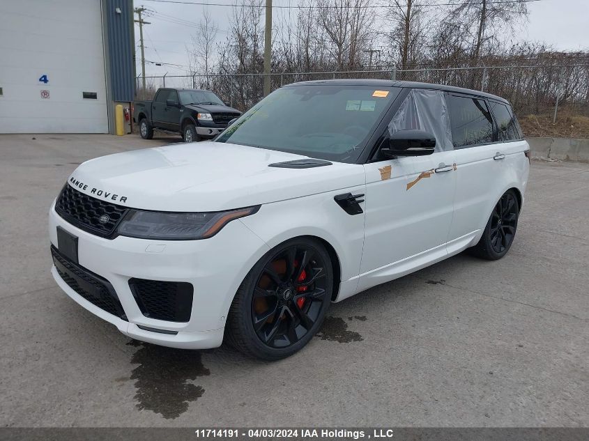 2021 Land Rover Range Rover Sport Hst VIN: SALWS2RU0MA771153 Lot: 11714191