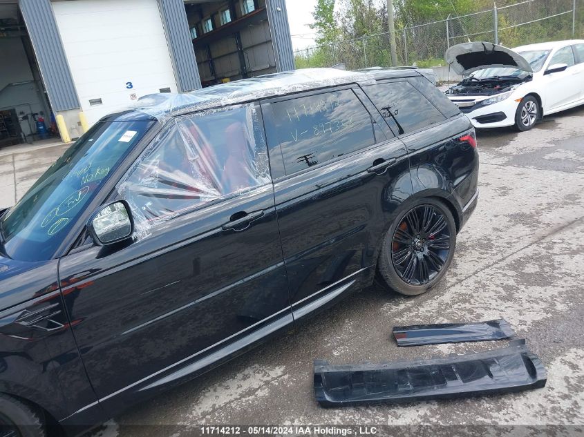 2020 Land Rover Range Rover Sport P525 Hse VIN: SALWR2SE1LA897356 Lot: 11714212