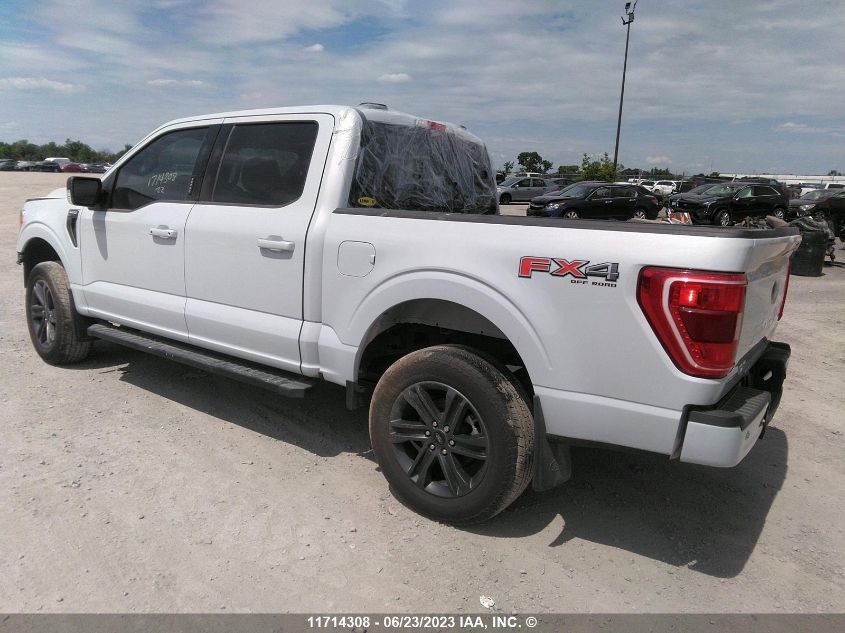 2022 Ford F150 Supercrew VIN: 1FTFW1E58NKD77934 Lot: 11714308