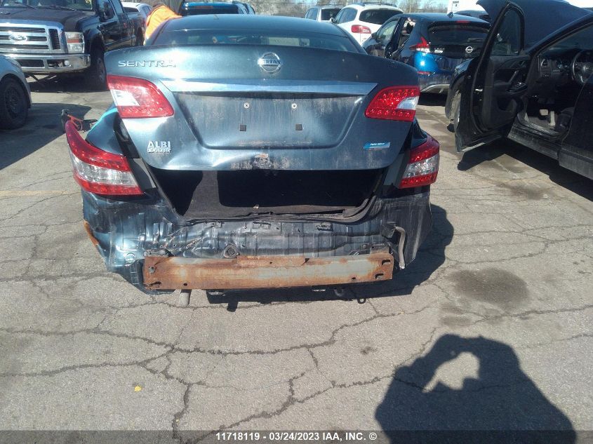 2014 Nissan Sentra VIN: 3N1AB7AP0EL672494 Lot: 11718119