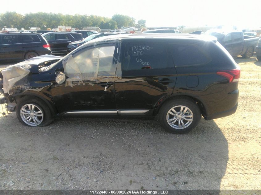 2020 Mitsubishi Outlander Es VIN: JA4AZ2A31LZ610899 Lot: 11722440