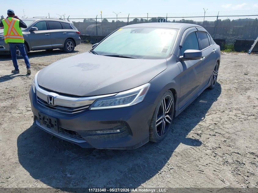 Vin: 1hgcr3f96ha800836, lot: 2035691, honda accord touring 20172